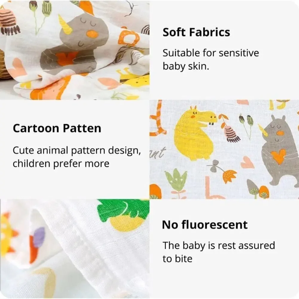New double layer 100% cotton blanket